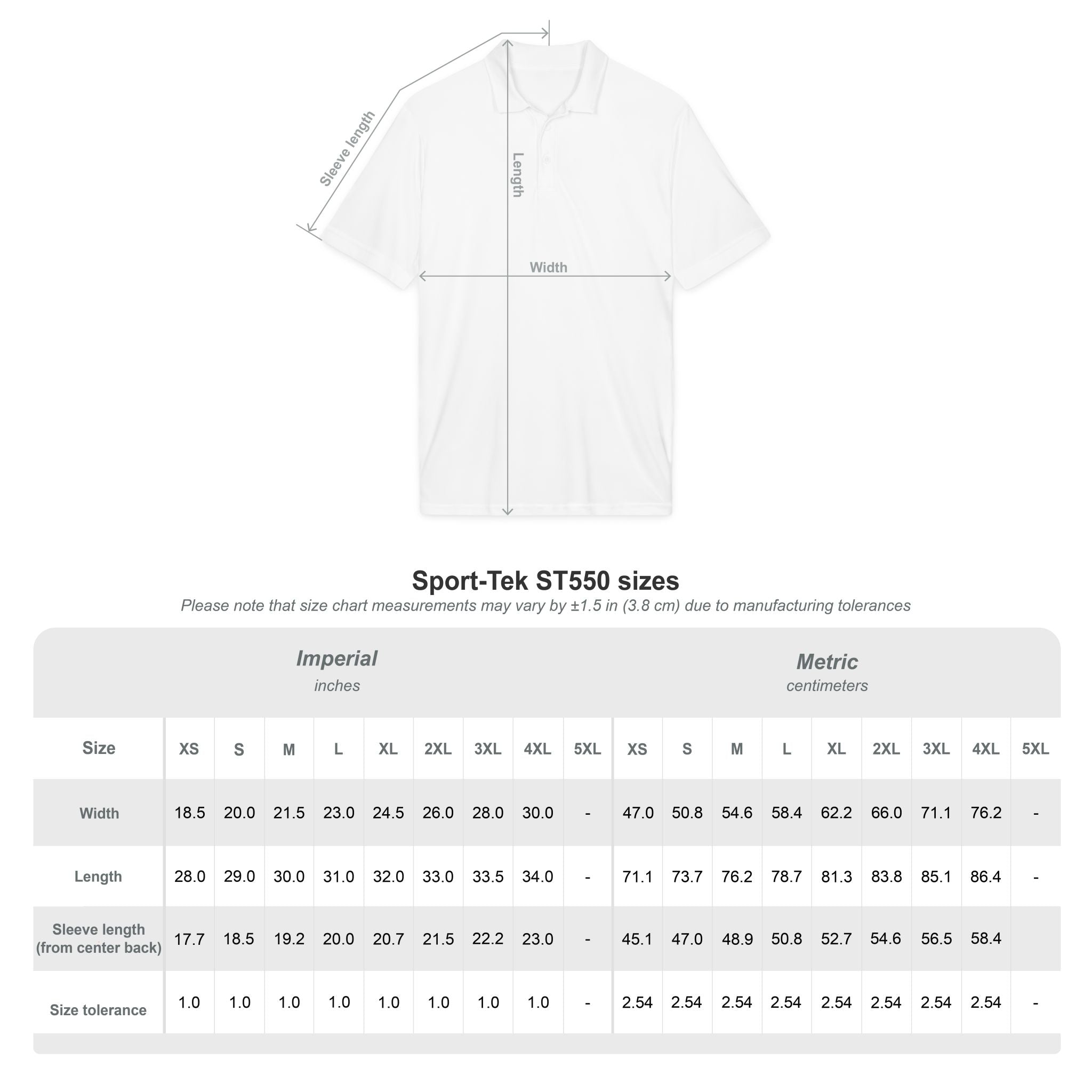 Embroidered Wicking Golf Polo